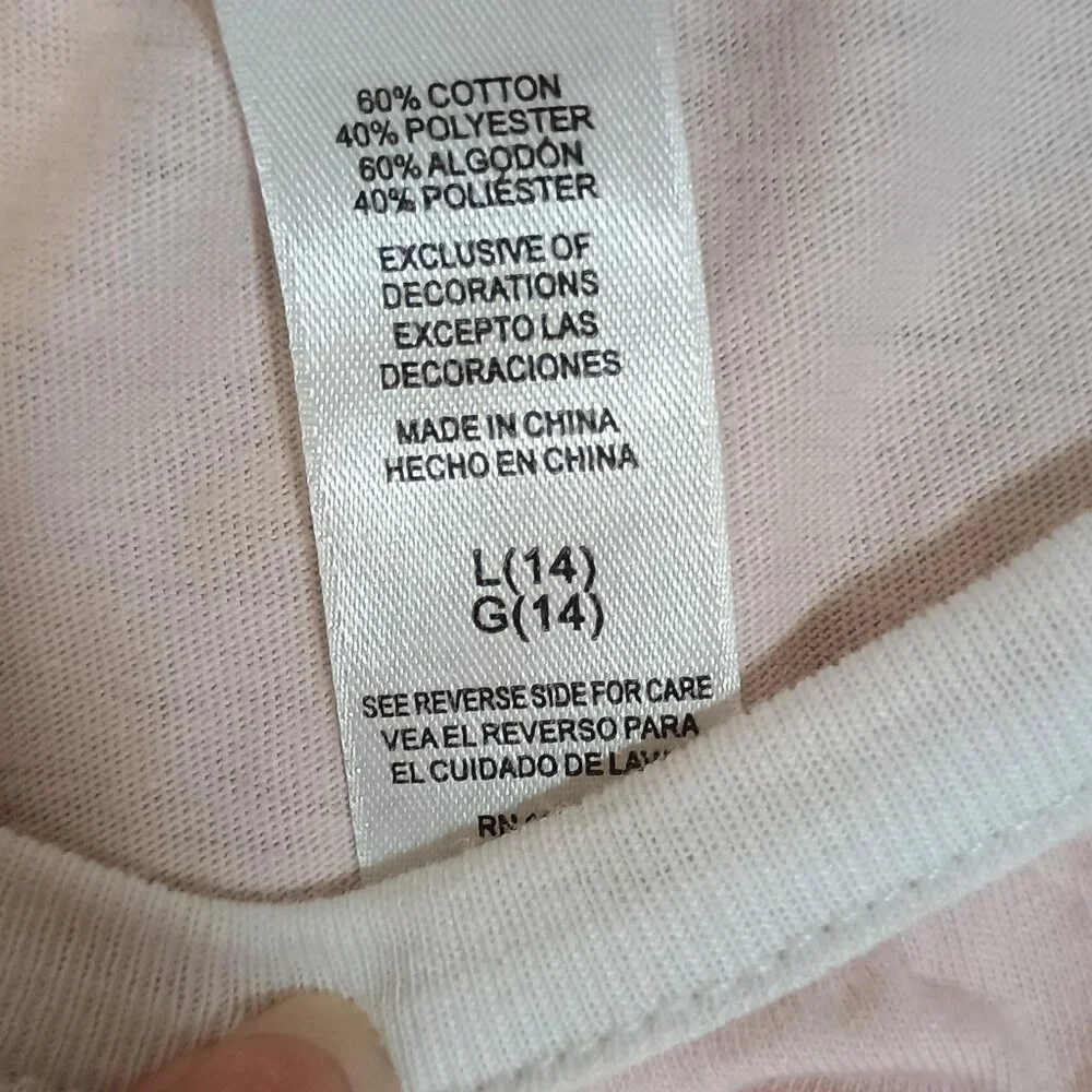 Guess/T Shirt/Girls Large 14/Pink/Rhinestone Logo Y2K Crop Top  Description: - Picture 4 of 8